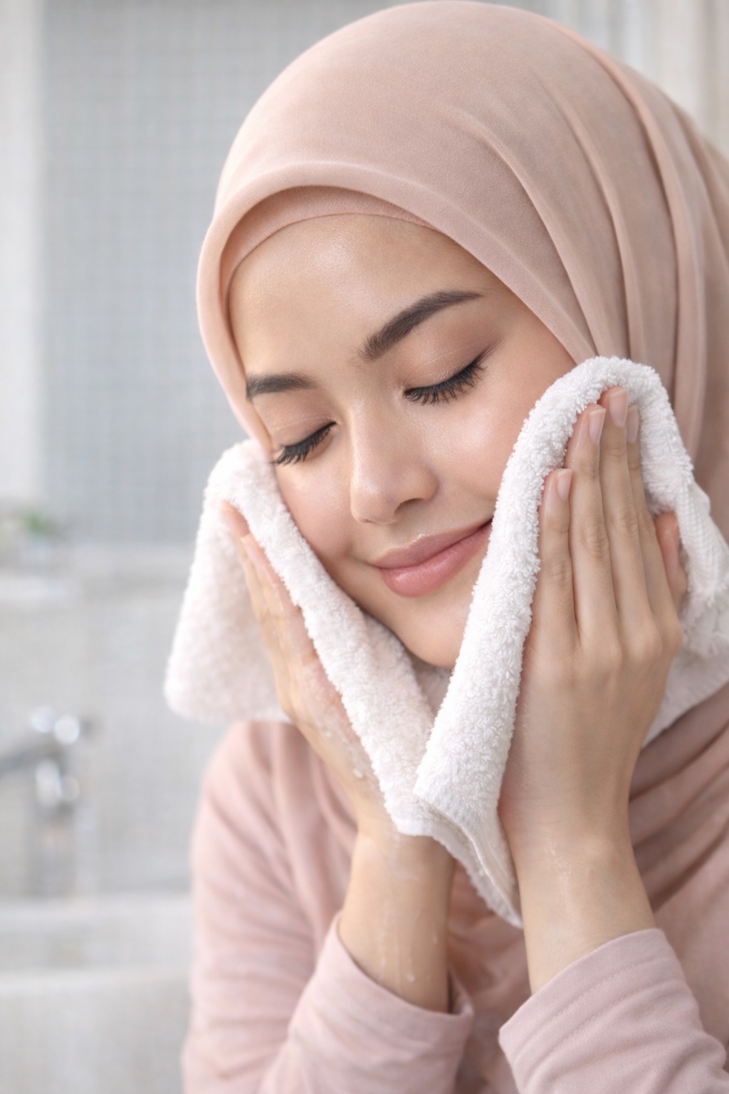 Bilas dan keringkan